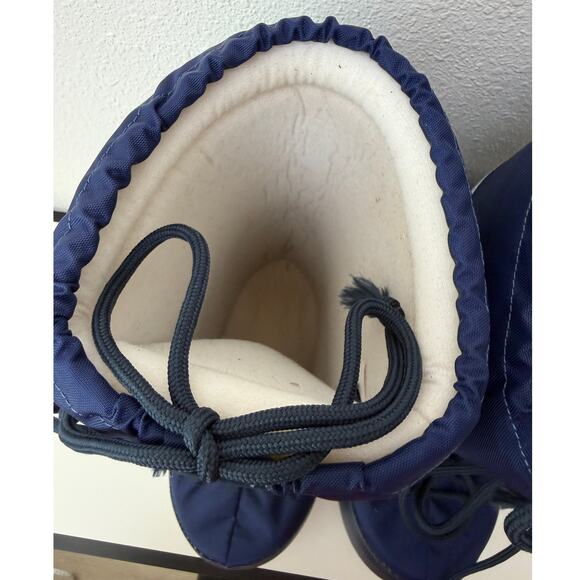 Moon Boot Icon Nylon Snow Boots Navy Blue Unisex EU 42-44 US 9-10.5 w/ bag main image 16